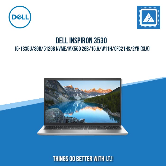 DELL INSPIRON 3530 I5-1335U/8GB/512GB NVME/MX550 2GB | BEST FOR STUDENTS AND FREELANCERS LAPTOP DELL INSPIRON 3530 I5-1335U/8GB/512GB NVME/MX550 2GB | BEST FOR STUDENTS AND FREELANCERS LAPTOP